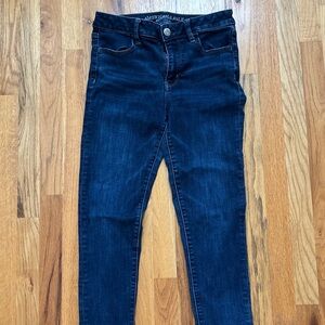 American Eagle Outfitters Women's Deep Indigo Skinny Jeans